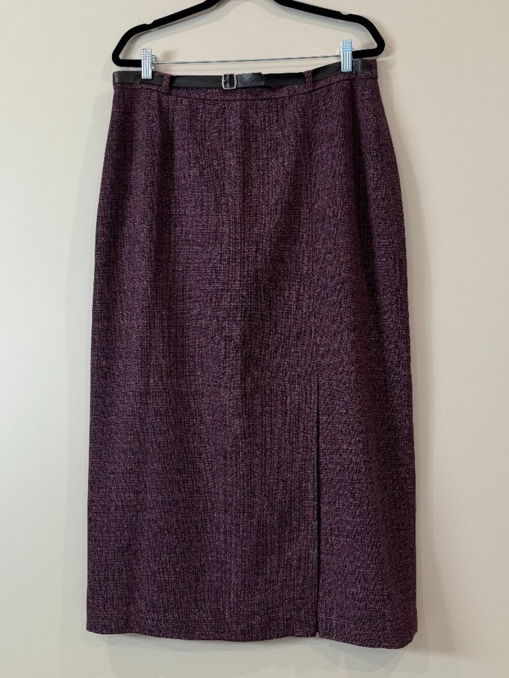 Jessica Petites Pencil Skirt Purple Black 16P - Picture 3 of 8
